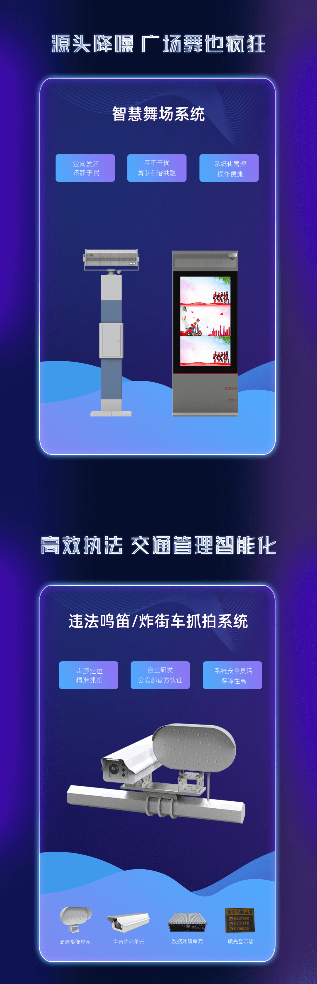 智慧广场舞系统，鸣笛炸街车抓拍系统