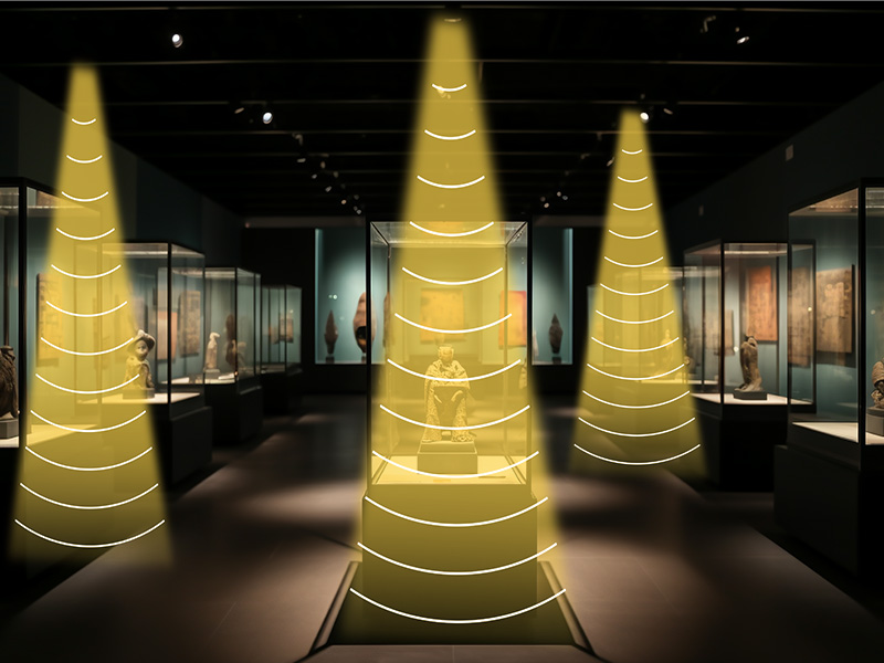 博物馆场景应用定向音箱