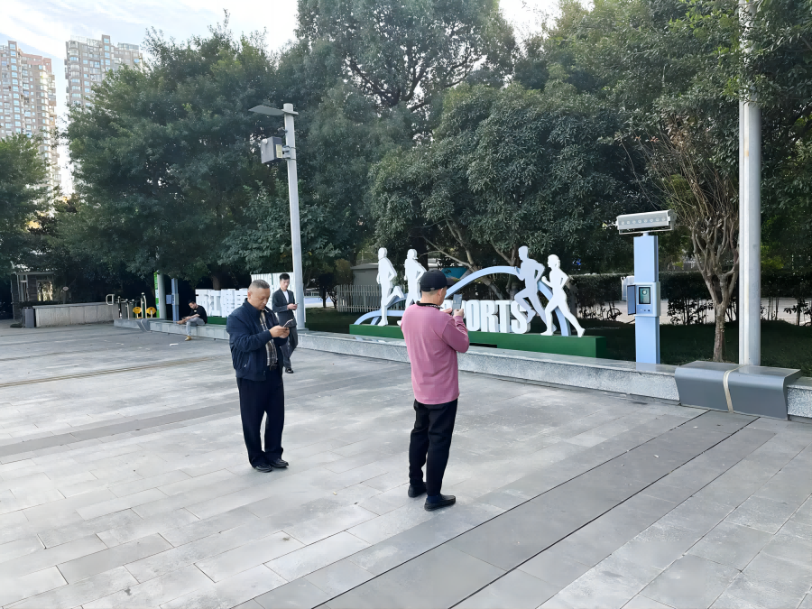 公园安装使用广场舞定向音响