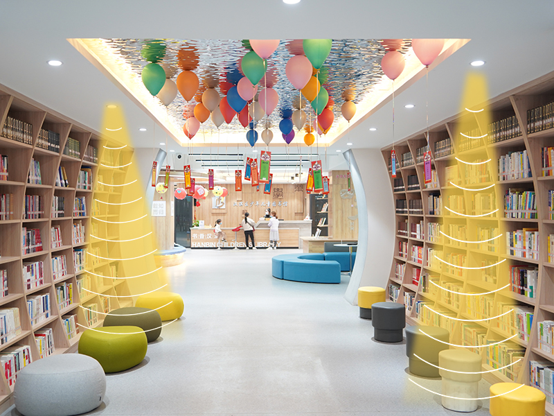 图书馆定向音箱