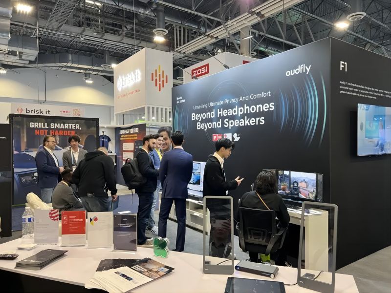 CES 2024 | 清听声学定向音响聚音屏实力重塑世界声态