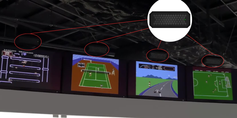 任天堂博物馆安装清听声学定向音箱