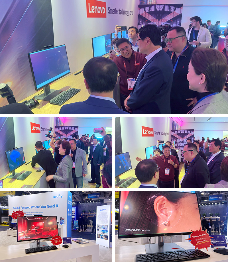 联想高层深度体验清听声学定向音响聚音屏技术赢高度赞誉