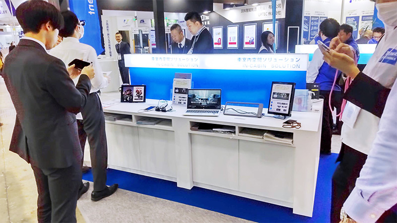 全球首款全透明屏幕定向音箱——聚音屏亮相日本东京汽车技术电子展览会