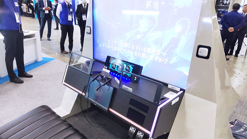 全球首款全透明屏幕定向音箱——聚音屏亮相日本东京汽车技术电子展览会