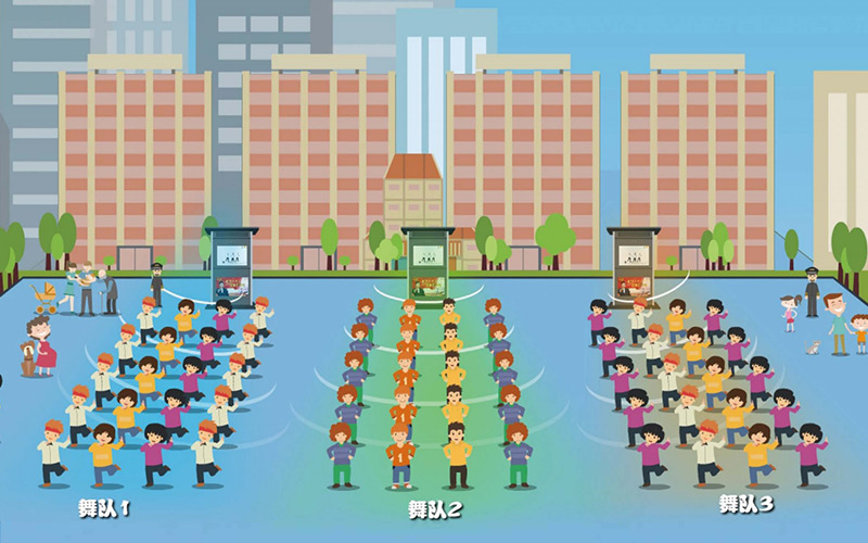 清听声学广场舞定向音响