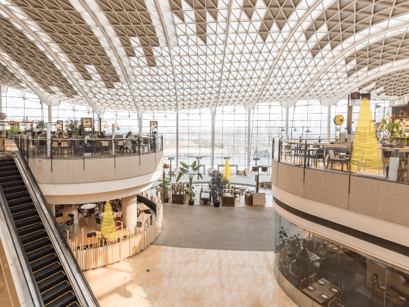 商场有源定向音箱安装示意图