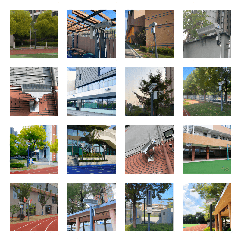 清听声学静音操场音柱案例