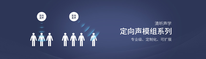 清听声学定向声模组系列