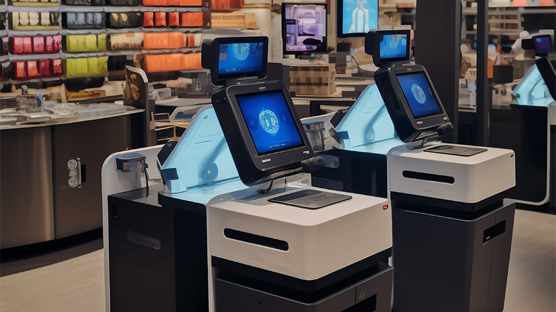 自助收银机可集成定向声模组