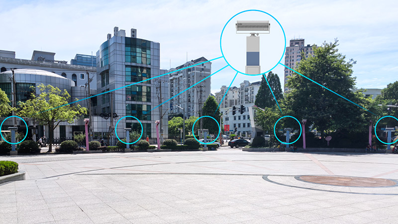 清听声学广场舞降噪设备——智慧广场舞系统