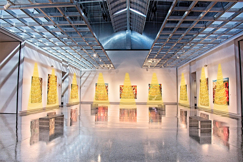 展厅定向吸顶喇叭