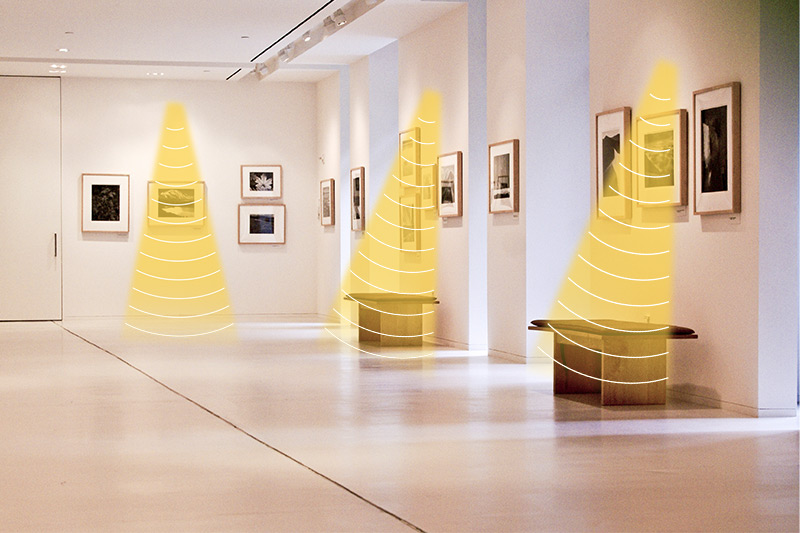 展厅定向吸顶喇叭