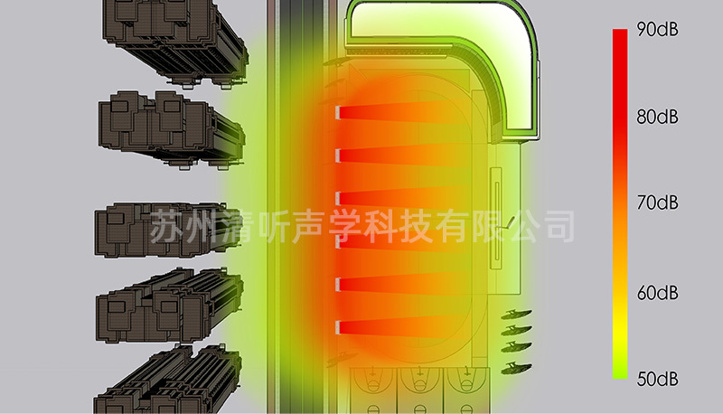 清听声学操场定向发声设备