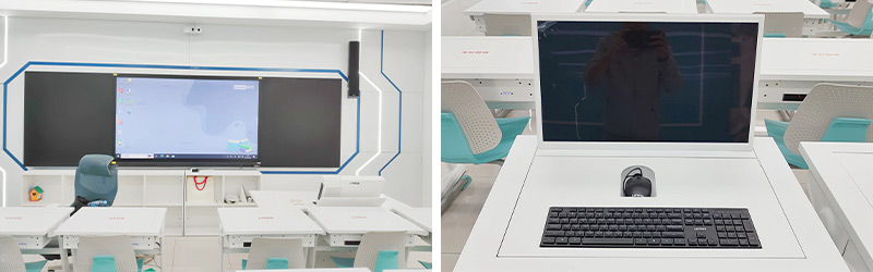 清听声学教室均衡声场系统和聚音屏技术