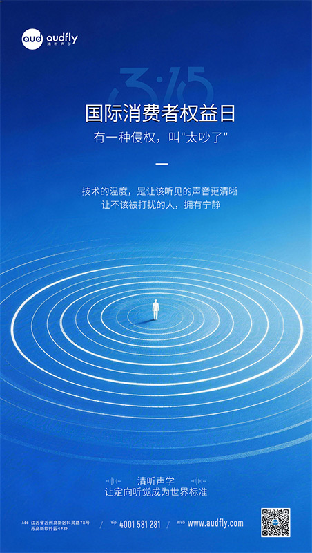 3.15 国际消费者权益日，清听声学降噪解决方案
