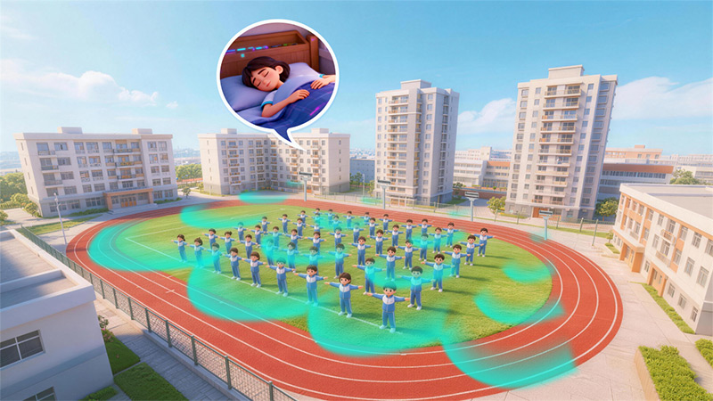 清听声学安静操场系统，不扰民