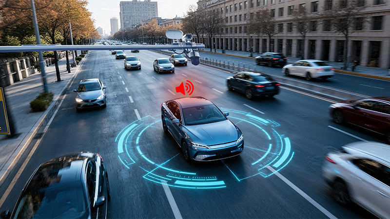 清听声学违法鸣笛、炸街车抓拍系统