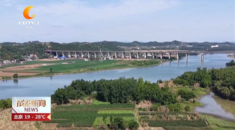四川沱江防汛重点河段现场有关新闻报道